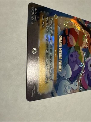 Ohana Means Family (Enchanted) 224/204 Winterspell Holo for sale