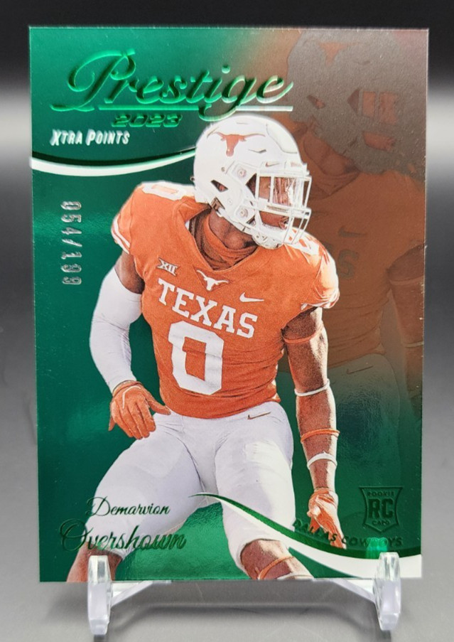 DeMarvion Overshown Panini Prestige #325 Green Xtra Points