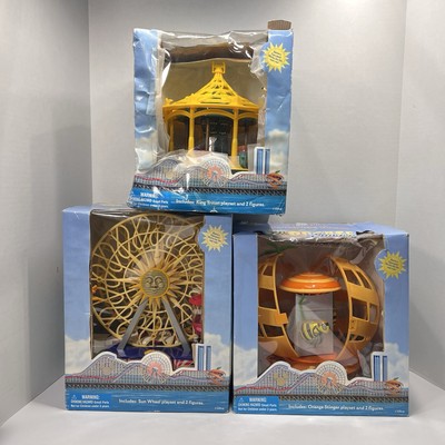 Disney California Adventure Paradise Pier Set of 3 Playset 