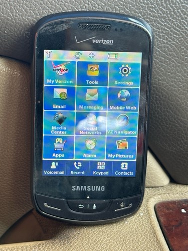 Samsung Brightside SCH-U380 Verizon3G Smartphone Blue 128MB Working