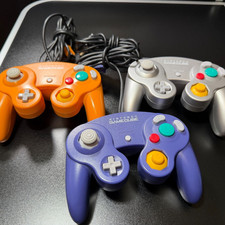 Nintendo GameCube Platinum Indigo Orange LOT ...