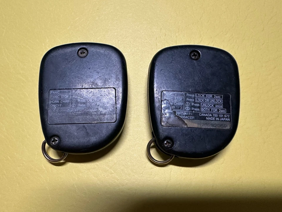 Llaveros Subaru Outback X2 2002-2004 entrada sin llave *probado* 88035ac231 Foto 4 de 4