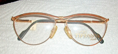 Life by Tiffany Brillengestell - 23K Gold plated - T 82 -  57-17 - 135 C 4