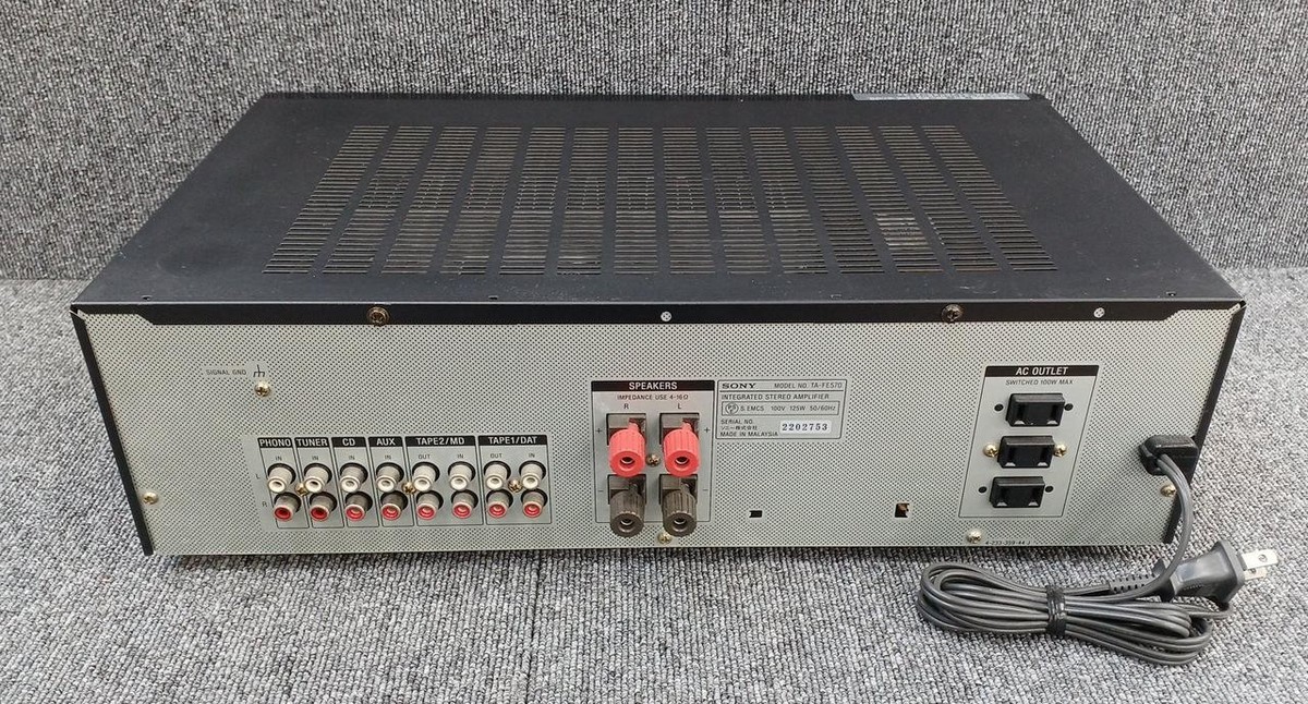 【動作品】SONY TA-FE570 インテグレーテッドステレオアンプ Sony Ta-Fe570 Integrated Amplifier #BE05241 | eBay