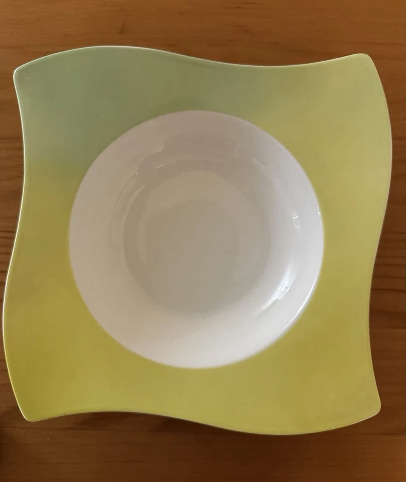 Juego de 4 platos para servir de pasta Villeroy & Boch New Wave Lagoon Foto 4 de 4