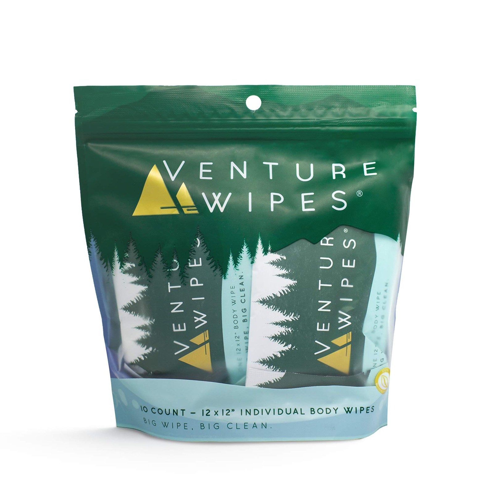 Tea Tree Oil Body Wipes - Adventure Wipes for Adults - Biode