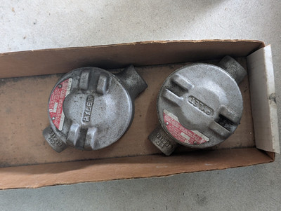 Pyle-National Pylet VT Series 1/2'' Type C Explosion Proof Aluminum Junction Box