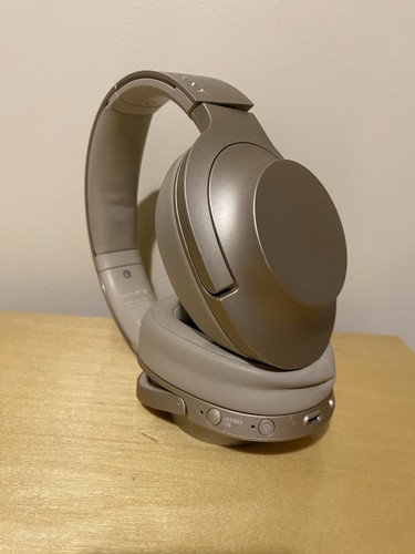 Sony H.ear On 2 Wireless Hi-Res NC Headphones WH-H900N / Gold - Picture 17 of 20
