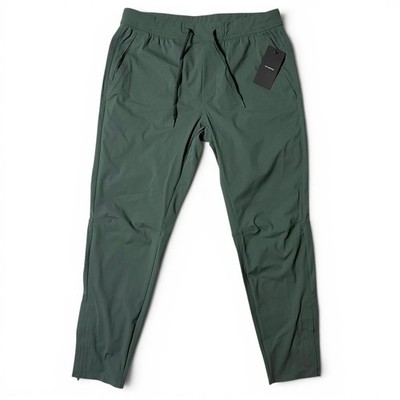 Ten Thousand Interval Pant Mens Size L Green Stretch Jogger Training NWT