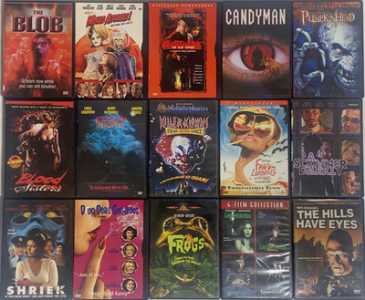 YOU PICK the DVDs! (Horror / Sci-Fi / Cult / Slasher) Build a Bundle FLAT Ship!