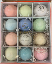 MUSEE~ 12 Days of Christmas Bath Balm Gift Set ~ 12 Pieces ~ Made in USA ~ NIB