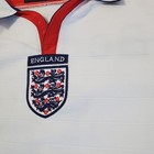 England Soccer Jersey #7 David Beckham World Cup S White Football League 3 Lions — photo 8