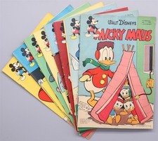 Micky Maus 1957 Magazin Auswahl original Comi...