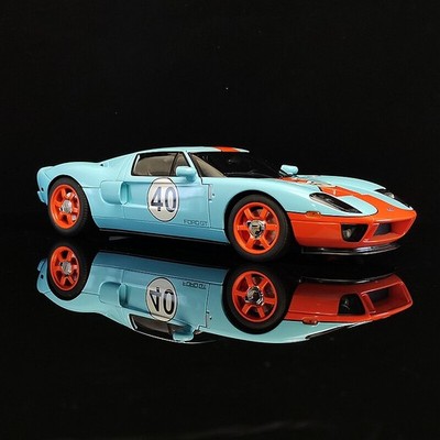Autoart 1/18 Ford GT40 Gulf Oil Edition Alloy Car Model Collection
