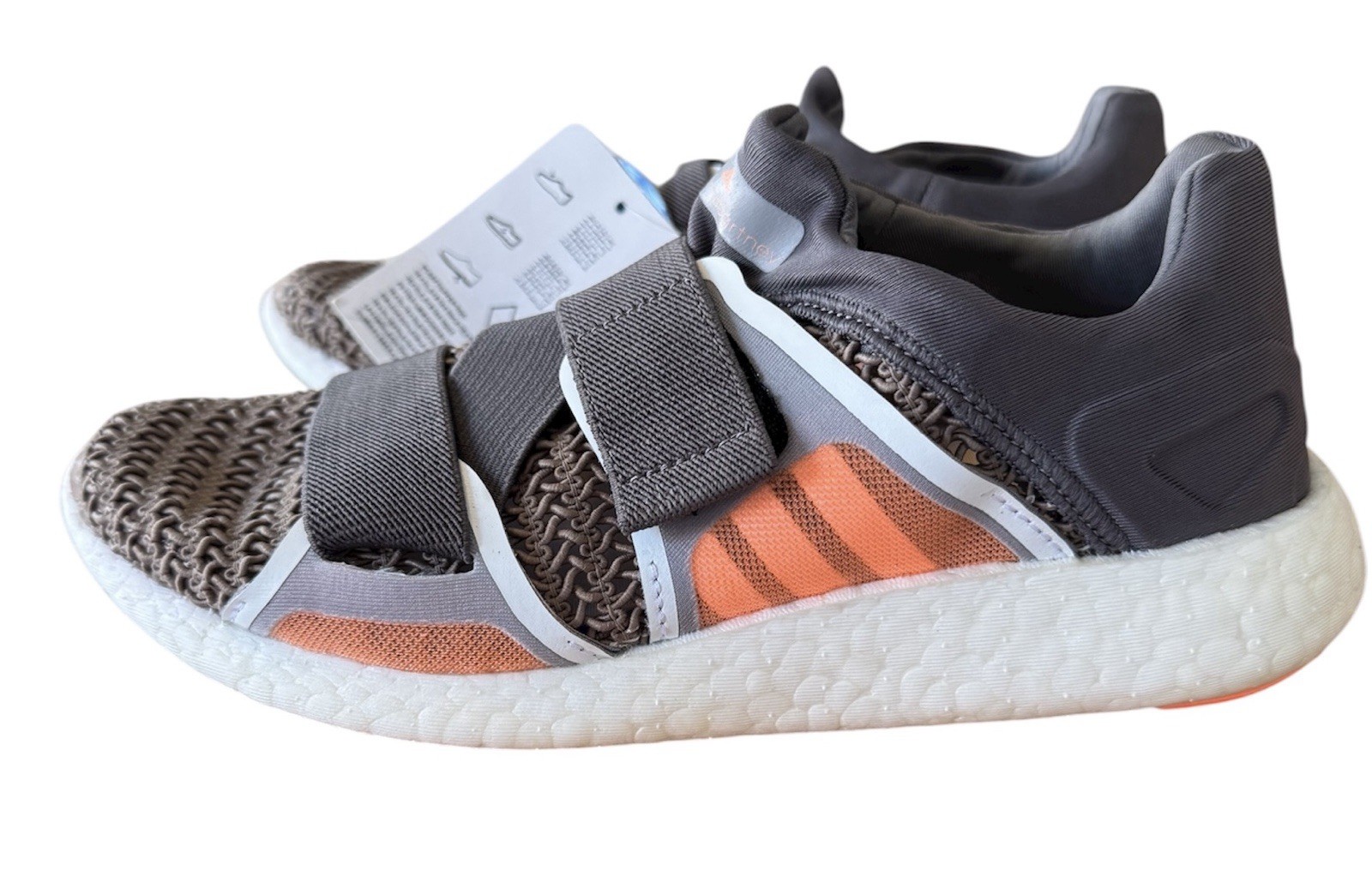 Size 5 - adidas Stella McCartney x PureBoost Brown Grey W