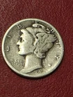 1944-P   MERCURY SILVER DIME   SOLID GOOD  CONDITION     "BUY IT NOW"