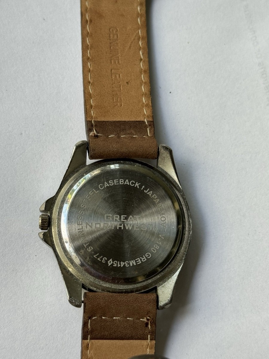 Great Northwestern Men's Stainless Steel Quartz Watch View 5