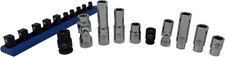 CTA Tools 3805 10mm Socket Set, 10-Piece, 1/4" & 3/8" Drives One Size, Multi 