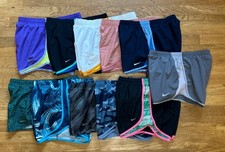 Women  s NIKE Dri Fit Running Shorts W/ Built In Liner Size M Lot Of 11 