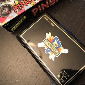 Nintendo Game And Watch Pocketsize Pinball PB-59 Rare Box Variant Collector
