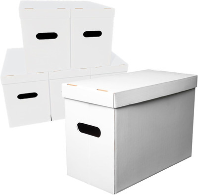 Comic Book Boxes   6 Pack Short Boxes | Fits 150 175 Comics | Comic Book Storage