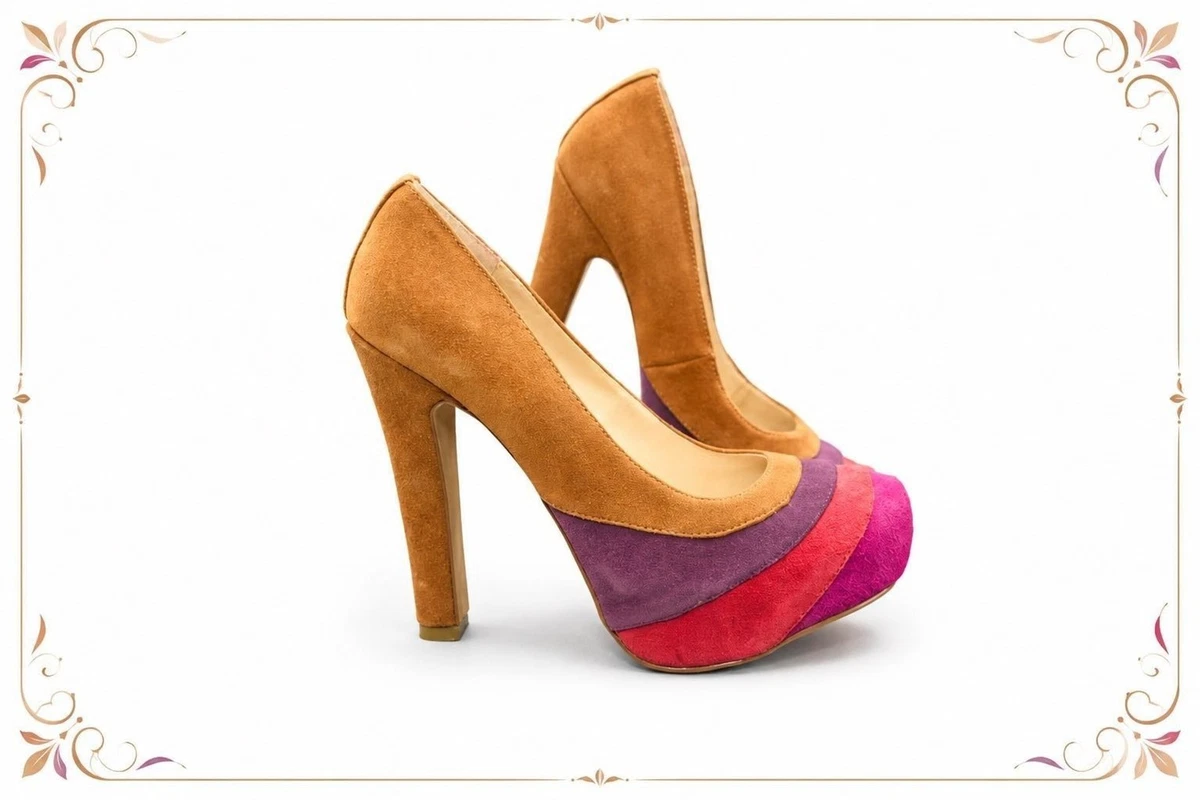 Platform Yellow Heels for Women for sale | eBay