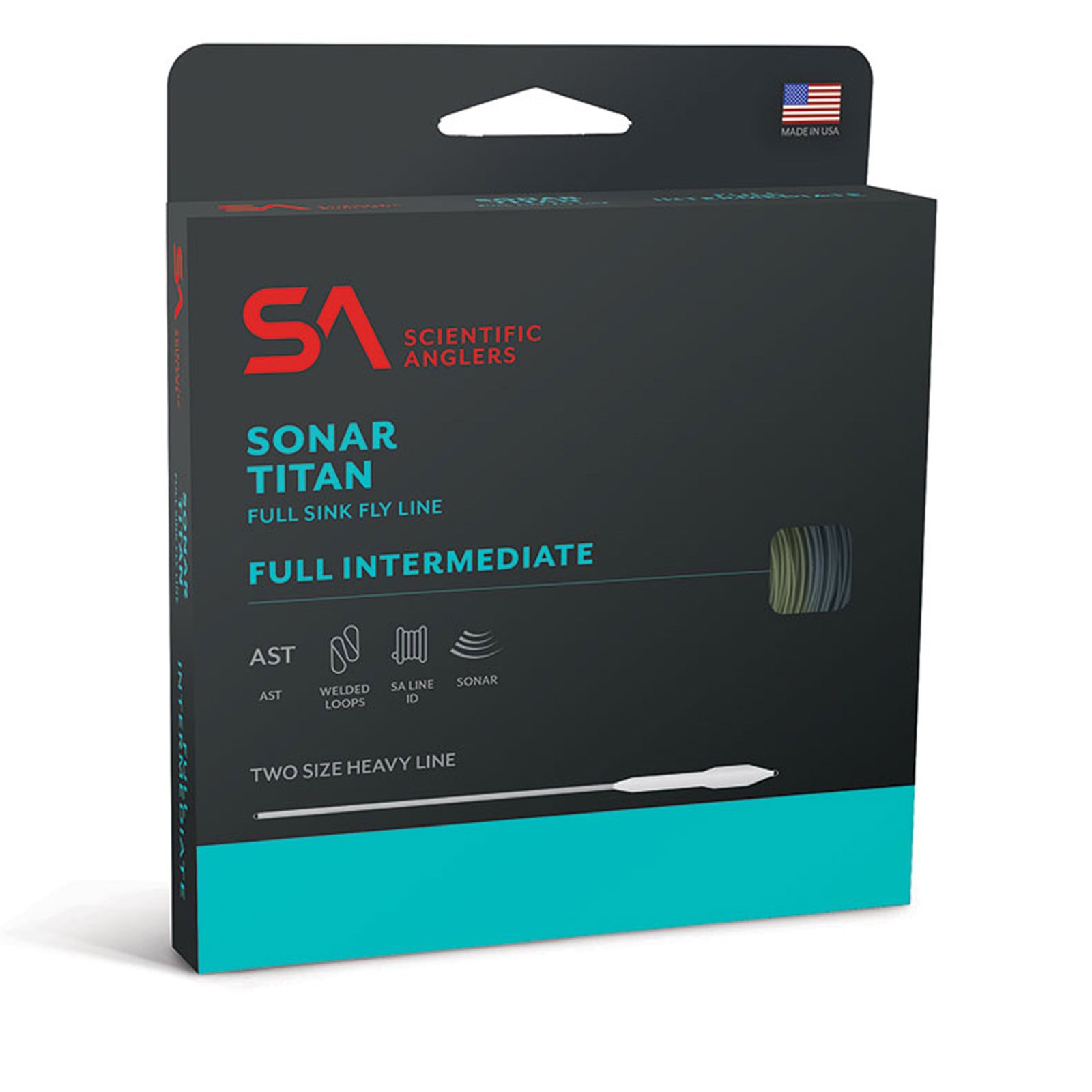 Scientific Anglers Sonar Titan Full Intermediate Fly Line Wf8I