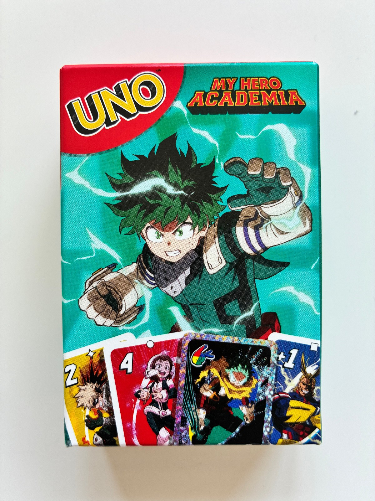 McDonald's UNO juego de cartas My Hero Academia NUEVO EMBALAJE ORIGINAL