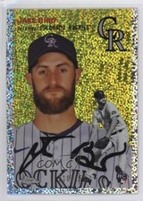 2023 Topps Chrome Platinum Anniversary Speckle Refractor 110/150 Jake Bird 14kt
