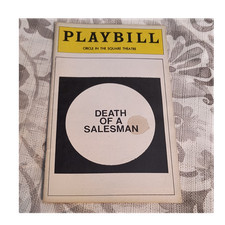 Playbill Death of a Salesman 1974-75 George C. Scott Harvey Keitel