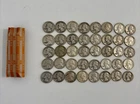 40 (1 Roll) 1936-1964 Washington Quarters 90% Silver