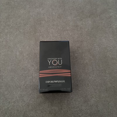 orig. Armani Stronger With You ABSOLUTELY 50ml Eau de Parfum EdP Spray Herren