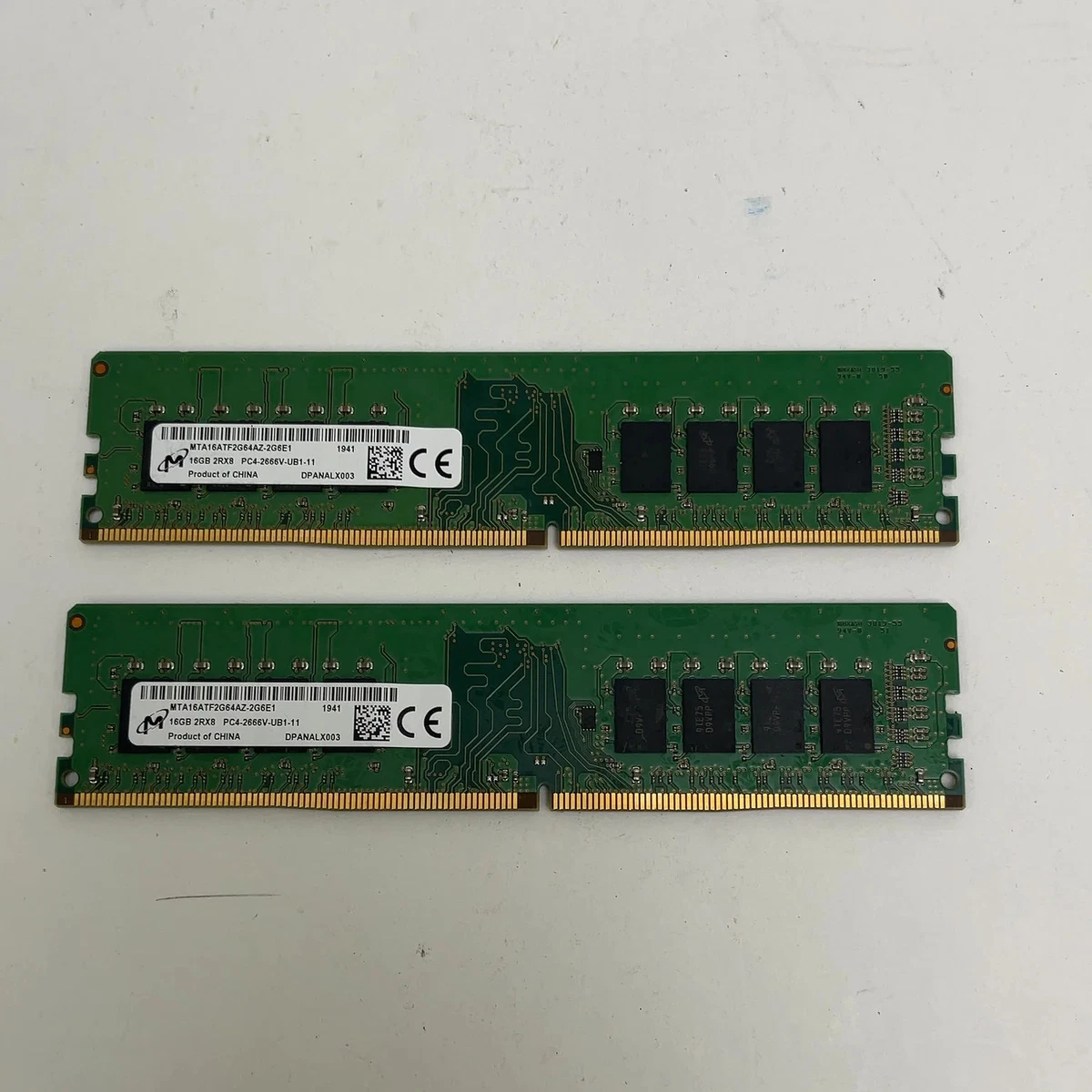 Micron DDR4 SDRAM 32 GB Total Capacity Memory (RAM) for sale | eBay