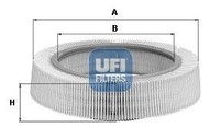 UFI Luftfilter 30.896.00 FüR MERCEDES-BENZ