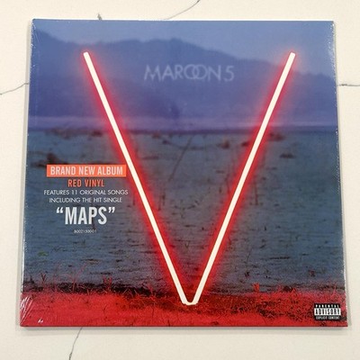 Maroon 5 V Red Vinyl LP US Press NEW Sealed W/ Hype Sticker B0021500-01