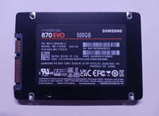 Disque SSD Samsung 870 EVO 500 Go 2.5" SATA III