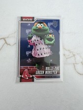 2026 Topps Series 1 Celebrations Mascot Cards Wally The Green Monster #M-2