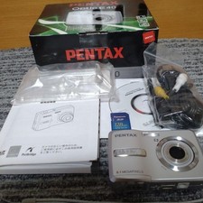 PENTAX Optio E40 8.1 Megapixel Digital Camera with USB Cable and SD Card