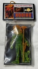 Vintage Four Horsemen Outer Space Men Figure SDCC Xodiac Man Saturn Green 2012