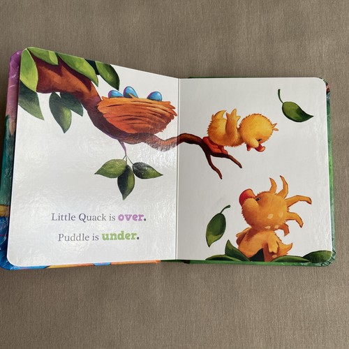 Little Quack's ABC's & Opposites Lot (x2 Picture Board Book Set) Pre-K Toddler + - Picture 7 of 12