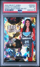2024 Panini Select WNBA - Signatures Kamilla Cardoso #DSS-KC Ice Prizm (AU, RC)