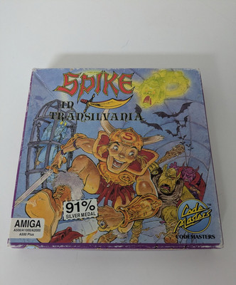 Spike in Transilvania, Commodore, Amiga 500, Interplay, Diskette, Disk, CIB, OVP