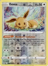 Eevee 119/189 Common Astral Radiance Pokemon Reverse Holo Lightly Played