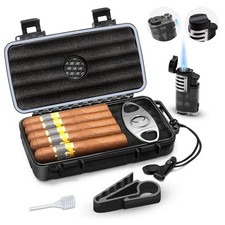 Estuche humidor de cigarros de viaje humi…