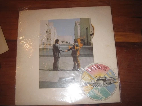 PINK FLOYD WISH YOU WERE HERE ORIGINAL 1975 LP .