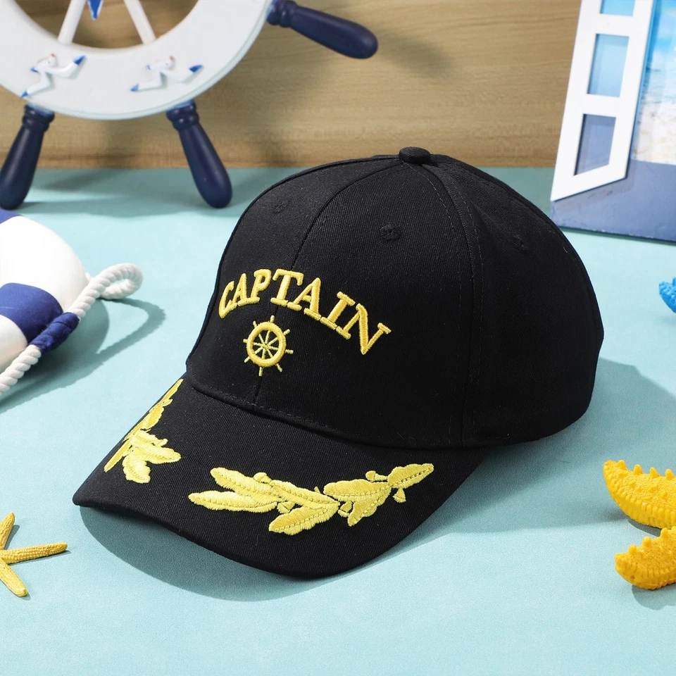  Cappello Per Uomo Berretto Da Barca Vela Baseball Regolabile Sportivo Estivo - Immagine 3 di 4