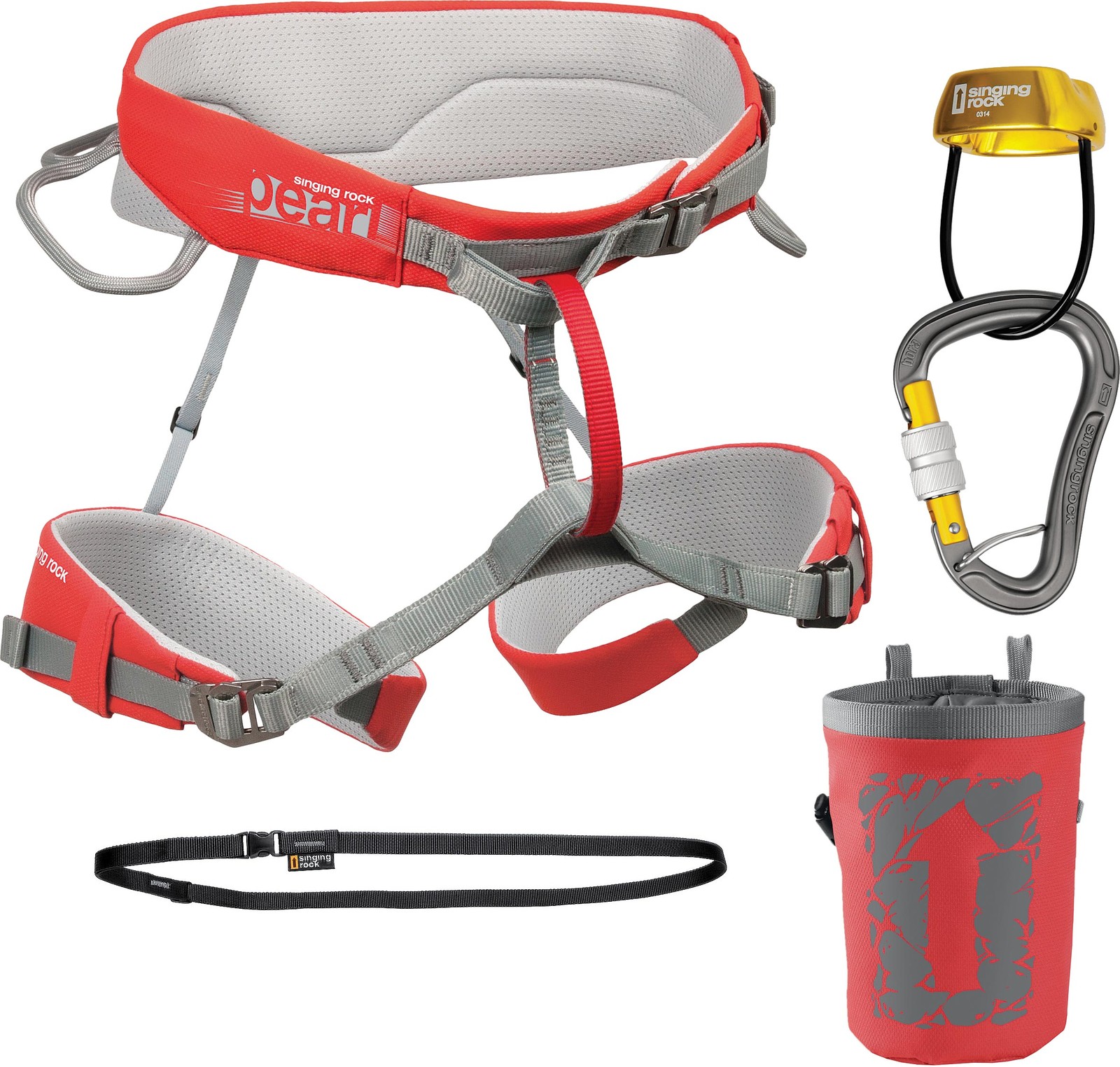 Singing Rock Pearl Coral Womens Climbing Package with Pearl Harness - Gym - 25590₽