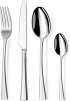 Bestdin Besteck Set 6 Personen, 24 Teilig Edelstahl Besteckset, Essbesteck Set