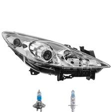 Scheinwerfer rechts inkl. Premium Lampen für Peugeot 307 3A/C mit LWR Motor