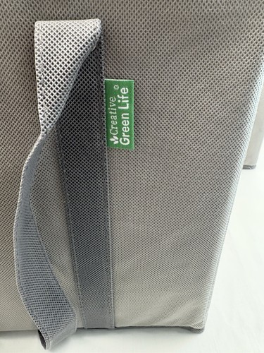 Reusable Grocery Bags 3 Pack “ Heavy Duty Reusable Shopping Bags With Box Shape - Picture 3 of 3